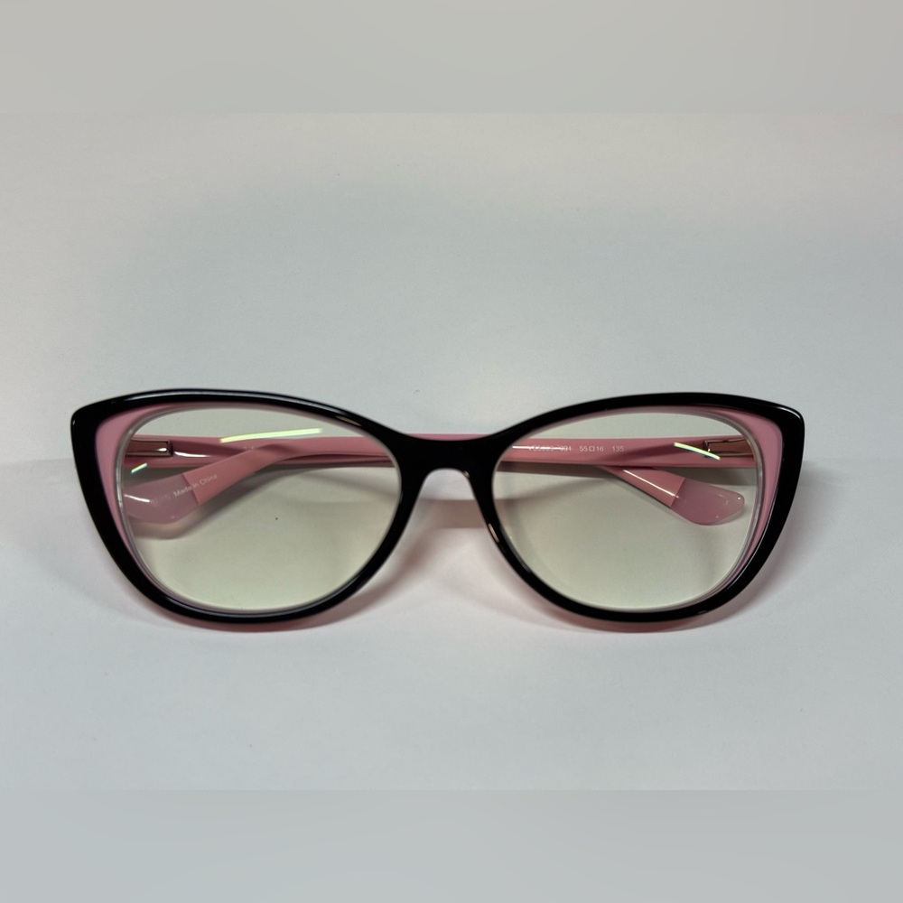 Victoria’s Secret Womens Cat Eye Glasses Optical VS5009 001 Pink Black 55/16/135